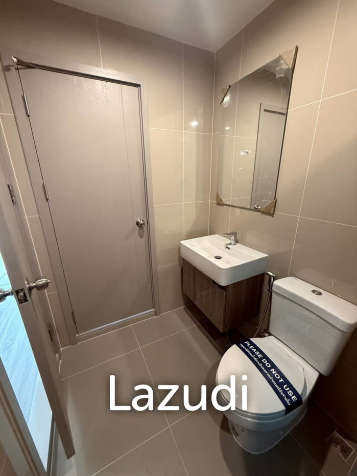 รูป คอนโดใหม่ 35 ตร.ม. ชั้น 21 ทำเลหัวหมาก บางกะปิ วิวเมืองกว้าง - รูปที่ 8/10