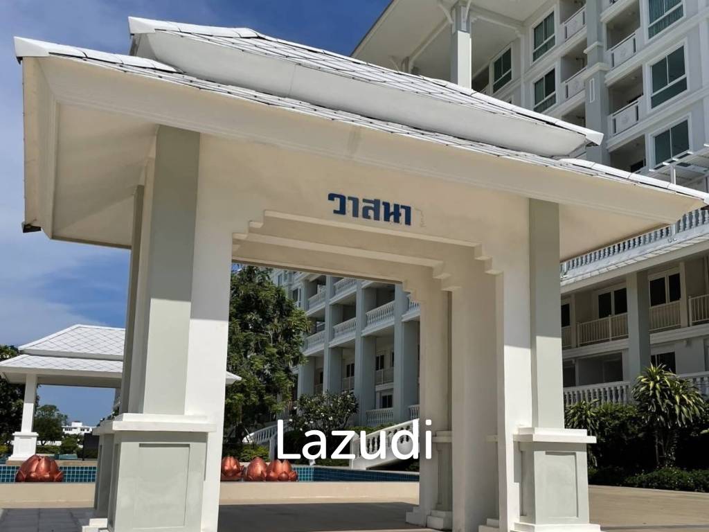 รูป คอนโดติดทะเลชะอำ 31.78 ตร.ม. ชั้น 4 วิวสวนส่วนกลางสระว่ายน้ำ - รูปที่ 5/14