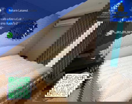 🌃ให้เช่าคอนโดห้องใหญ่44ตรม. 1ห้องนอน 1ห้องน้ำ D'Memoria พหลฯซอย8(ซ.สายลม) ตึกlow-rise 🌃