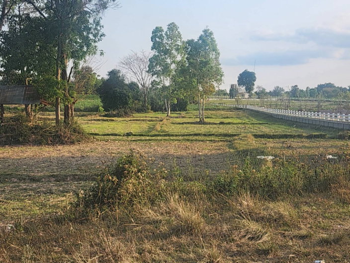 รูป ขายที่ดิน ติดถนนทางหลวง 3072 แปลงสวย 39-2-76 ไร่ ต.นิคมสงเคราะห์ เมืองอุดรธานี - รูปที่ 9/10