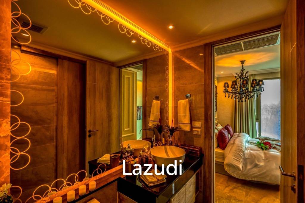 รูป 1 ห้องนอน 1 ห้องน้ำ 38.40 ตร.ม เดอะ ริเวียร่า โมนาโก พัทยา - รูปที่ 9/11