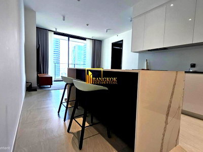 คอนโดให้เช่า : Tait 12 | Modern 2 Bedroom Luxury Condo For Rent in Sathorn - BR61273CD