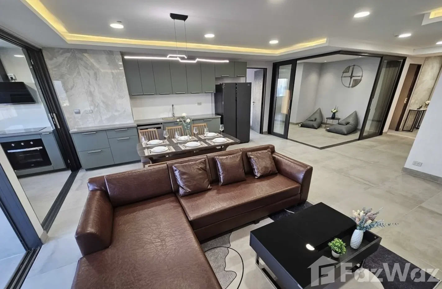 รูป คอนโดให้เช่า 3 ห้องนอน ในโครงการ เดอะ วอเตอร์ฟอร์ด ไดมอน 6112541 - รูปที่ 6/24