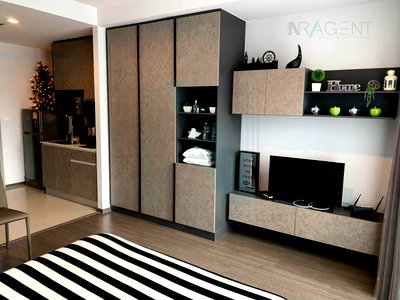 คอนโดให้เช่า : 🎊 ให้เช่าคอนโด ไอดีโอ พหลฯ-จตุจักร อาคาร 1 ชั้น 16 สตูดิโอ ขนาด 27.00 ตรม ใกล้ ตลาด อตก