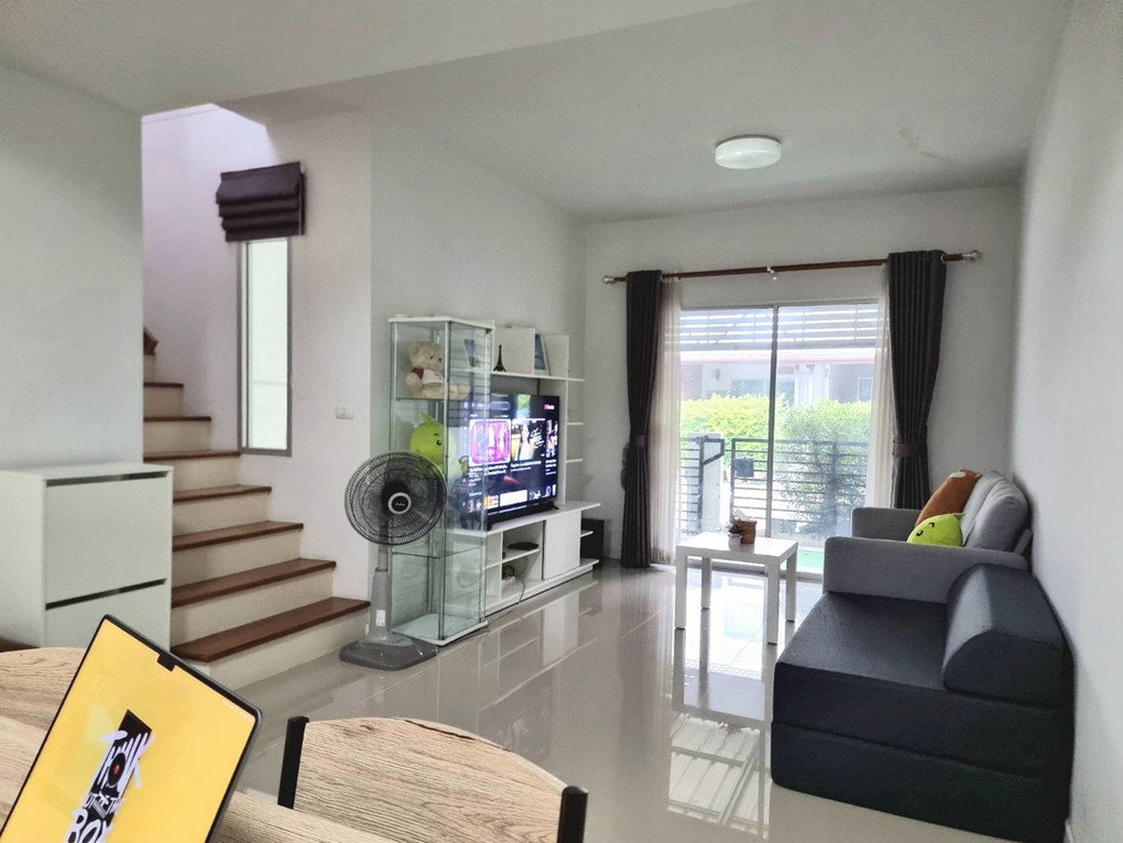 รูป Call : 093-649-9392 หมู่บ้านพฤกษา 113 กรุงเทพฯ-ปทุมธานี ใกล้บิ๊กซีปทุมธานี ขายทาวน์เฮ้าส์ 17.8 ตร.วา 3 ห้องนอน 2 ห้องน้ำ ขายถูกสุดในโครงการ - รูปที่ 4/13