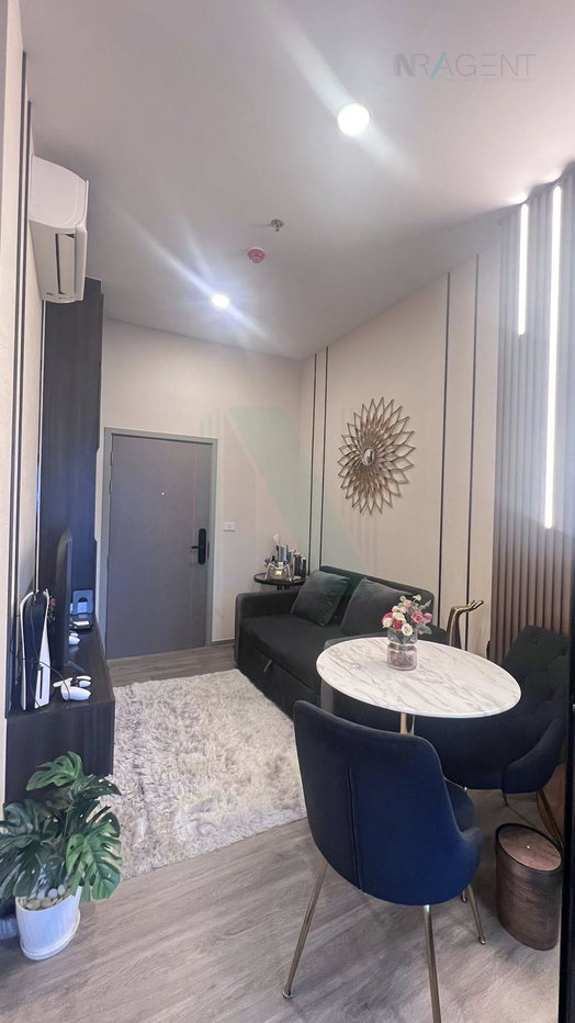 รูป ขายคอนโด ดิ ออริจิ้น ปลั๊ก แอนด์ เพลย์ รามอินทรา อาคาร 1 ชั้น 12 1 ห้องนอน ขนาด 26 ตรม ใกล้ ใกล้ รถไฟฟ้า สถานีรามอินทรา กม.9 - รูปที่ 7/8