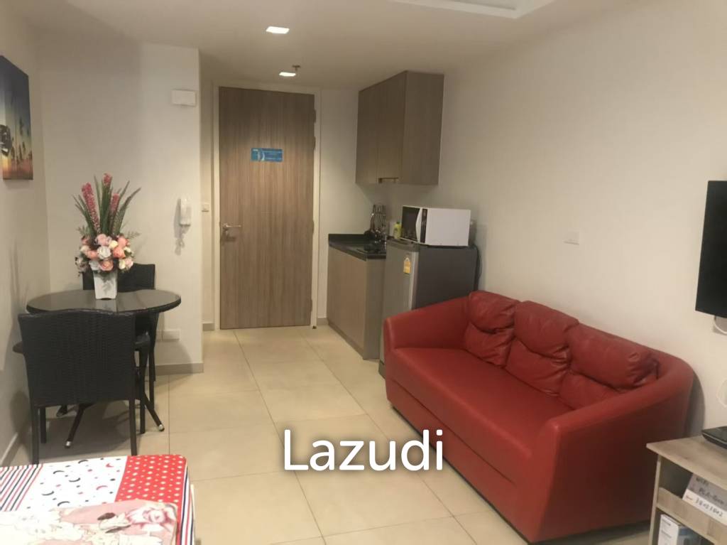 รูป คอนโดสตูดิโอ 26.93 ตร.ม. ชั้นสูง เห็นทะเล ทำเลหนองปรือ พัทยา - รูปที่ 5/7