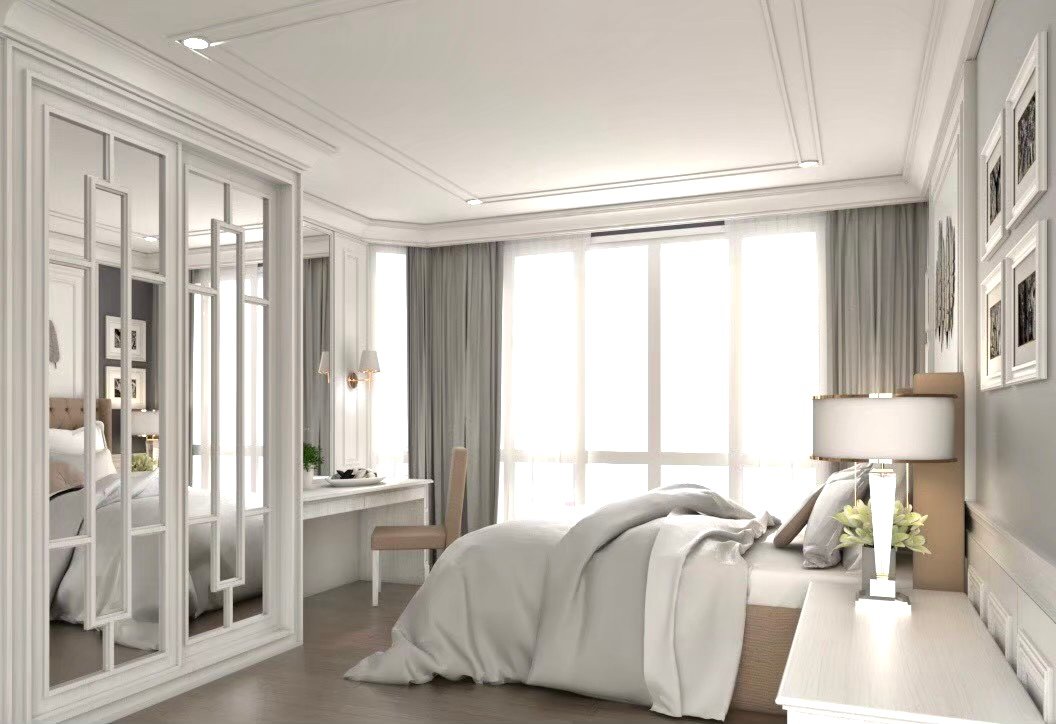 รูป LTH3433 – The Park Chidlom FOR RENT 3 beds 4 baths size 287 Sq.M. Nearby BTS Chit Lom station ONLY 200k/Month - รูปที่ 6/7