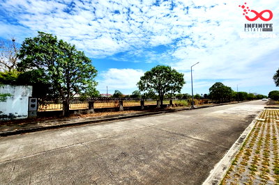 ที่ดิน วิทยาลัยบริหารธุรกิจและการท่องเที่ยวกรุงเทพ : ขายที่ดิน 387ตร.วา โครงการปัญญาอินทรา P5 ถนนรามอินทรา - พระยาสุเรนทร์ คลองสามวา