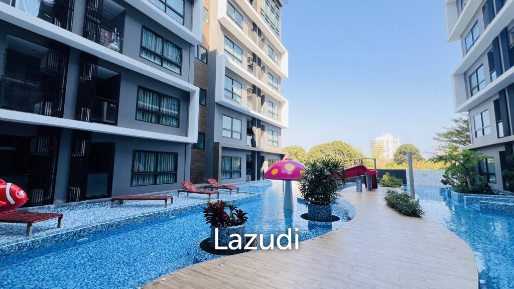 รูป คอนโด 30.5 ตร.ม. ใจกลางหัวหิน ห้องนอนวิวสระว่ายน้ำ ชั้น 2 ใกล้เมือง - รูปที่ 15/15