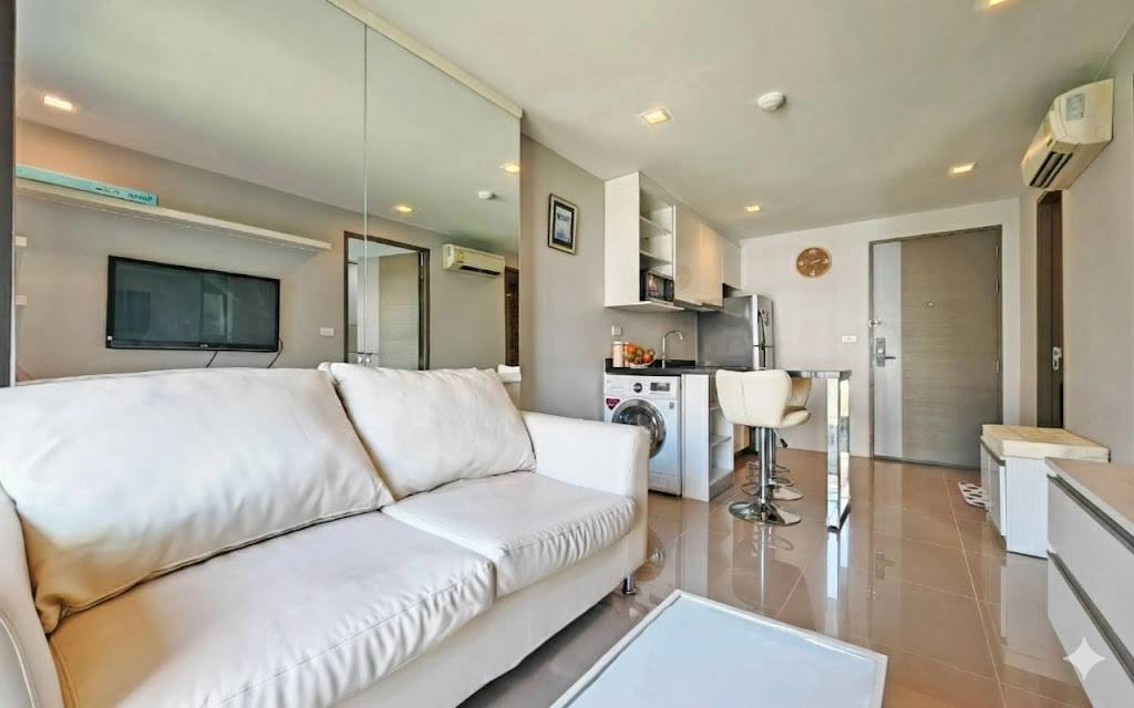 รูป เช่า มิราจ สุขุมวิท 27 เฟอร์นิเจอร์ครบ ใกล้รถไฟฟ้า BTS อโศก - รูปที่ 1/10