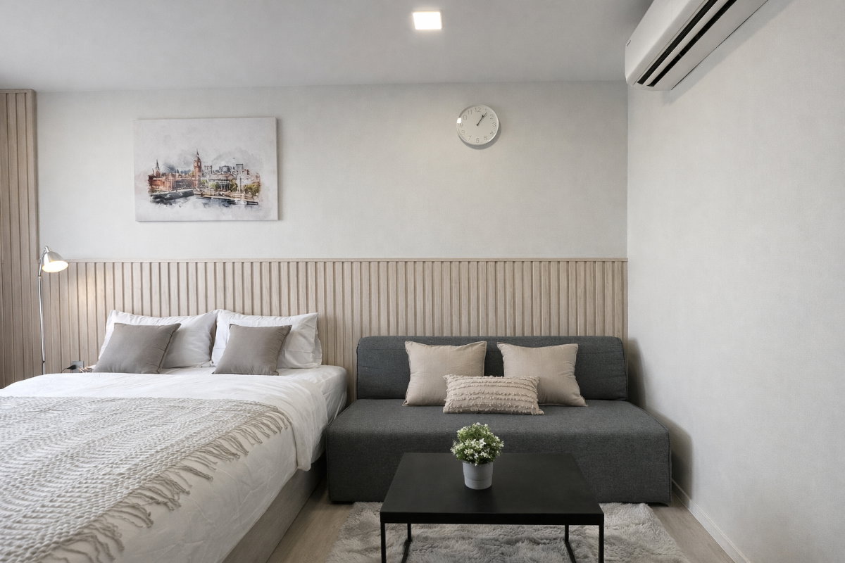 picture Best Facilities in Rangsit! 🔥 Modiz Launch for Rent | Next to Thammasat University | High Ceiling Design | Rooftop Pool View | Ready to move in - 6/7