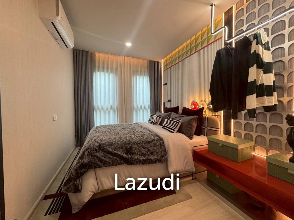 รูป 30.5 ตร.ม. 1 ห้องนอน 1 ห้องน้ำ คอนโดสำหรับ ขายใน บางนา - รูปที่ 2/6