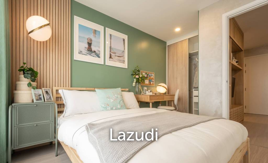 รูป 1 ห้องนอน พลัส 1 ห้องน้ำ 28.60 ตร.ม. เดนิม จตุจักร ตึก ซี - รูปที่ 4/5