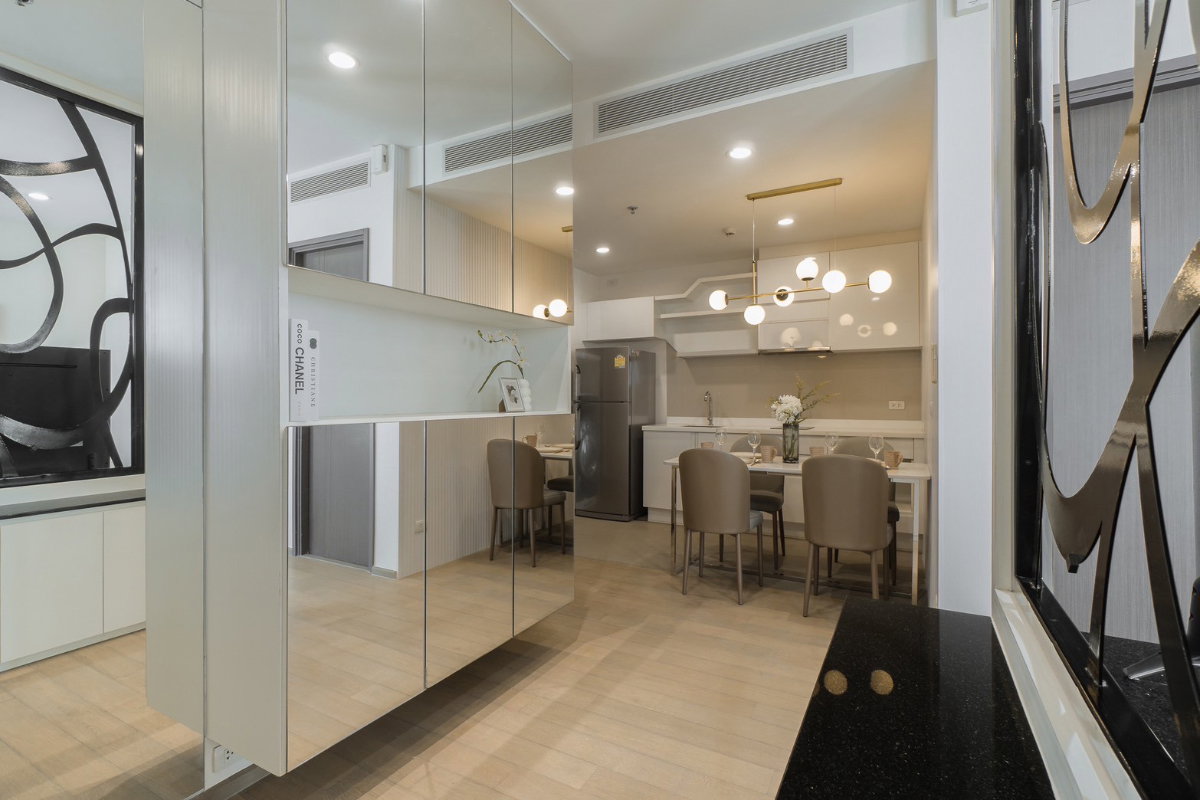 รูป ว่างพร้อมอยู่ครับ!! Pyne By Sansiri ใกล้ BTS ราชเทวี เครื่องใช้ไฟฟ้าครบ ห้องแยกสัดส่วน - รูปที่ 13/19