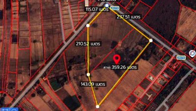 ที่ดิน เมืองอุดรธานี อุดรธานี : ขายที่ดิน ติดถนนทางหลวง 3072 แปลงสวย 39-2-76 ไร่ ต.นิคมสงเคราะห์ เมืองอุดรธานี