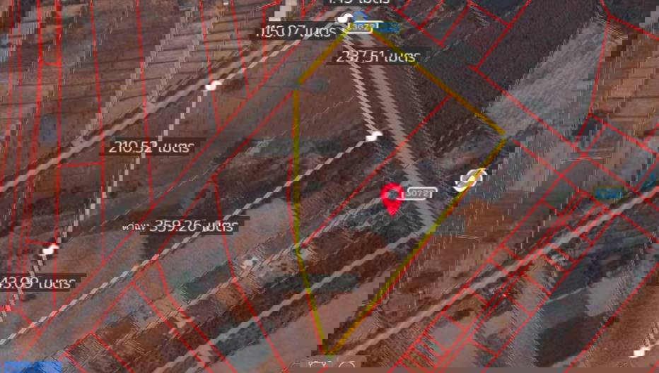 รูป ขายที่ดิน ติดถนนทางหลวง 3072 แปลงสวย 39-2-76 ไร่ ต.นิคมสงเคราะห์ เมืองอุดรธานี - รูปที่ 1/10