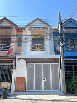 🏡 ขายทาวน์เฮ้าส์รีโนเวทใหม่ สไตล์มินิมอล  หมู่บ้านร่มโพธิ์ บางบัวทอง ทำเลดี ติดถนนใหญ่ เดินทางสะดวก