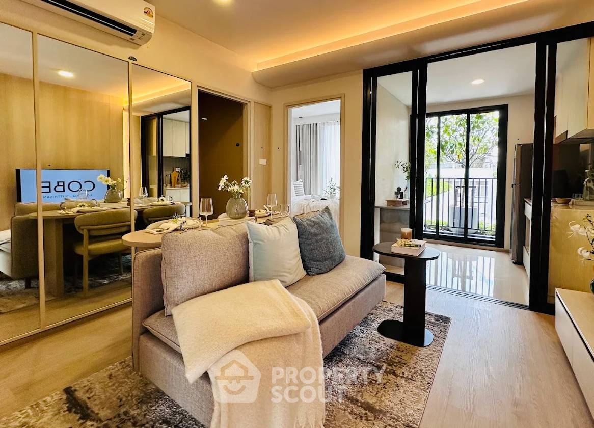 รูป คอนโด 1 ห้องนอน ชั้น 2 ขนาด 24 ตร.ม. โคบี ลาดพร้าว-สุทธิสาร (ID 2298091) - รูปที่ 1/8