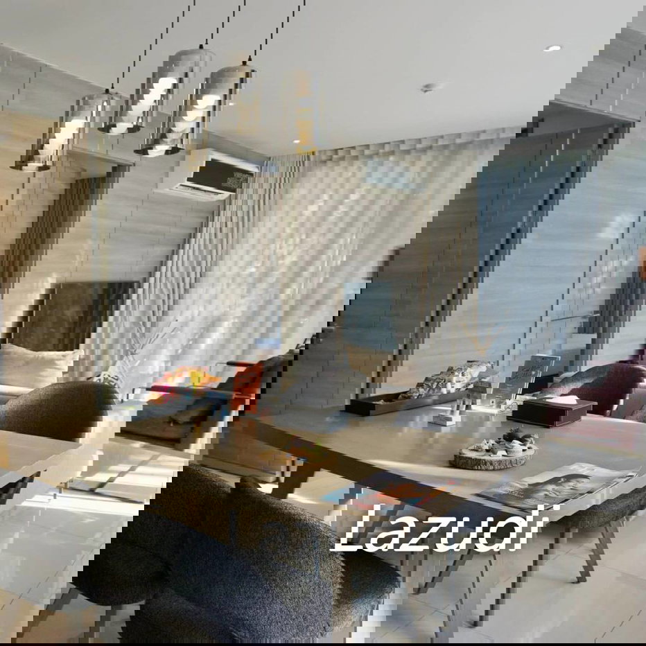 รูป 56.0 ตร.ม.  1 ห้องนอน  1 ห้องน้ำ คอนโดสำหรับ ขายใน นาจอมเทียน - รูปที่ 1/3