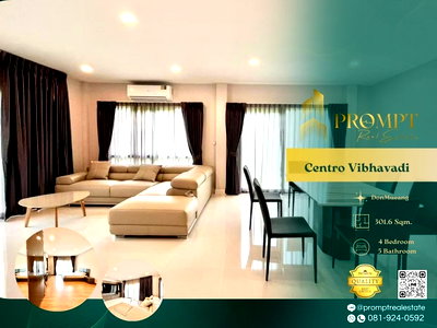 Houses for rent Rangsit University : CD03544 - Centro Vibhavadi : DonMueang 