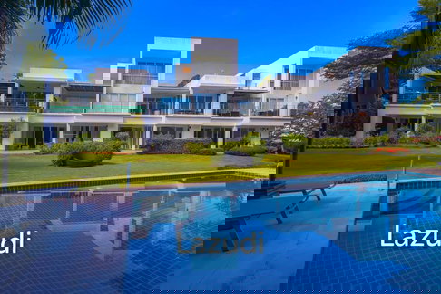 ขายคอนโดบานอิงภู หัวหิน ห้องพักทันสมัยพร้อมวิวภูเขาและสวนสวย