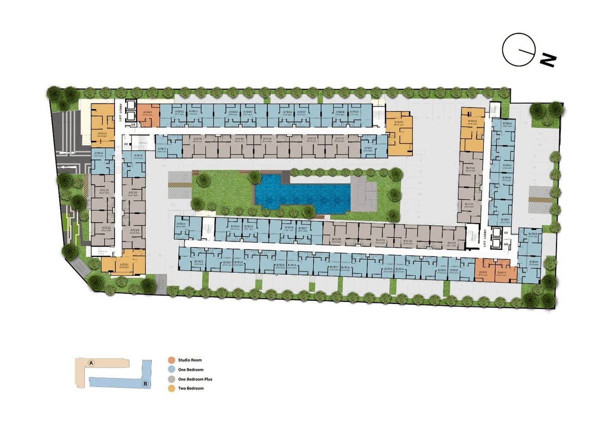 รูป คอนโด 1-ห้องนอน ที่ บีท สุขุมวิท 93 ใกล้ BTS บางจาก (ID 2676909) - รูปที่ 9/9