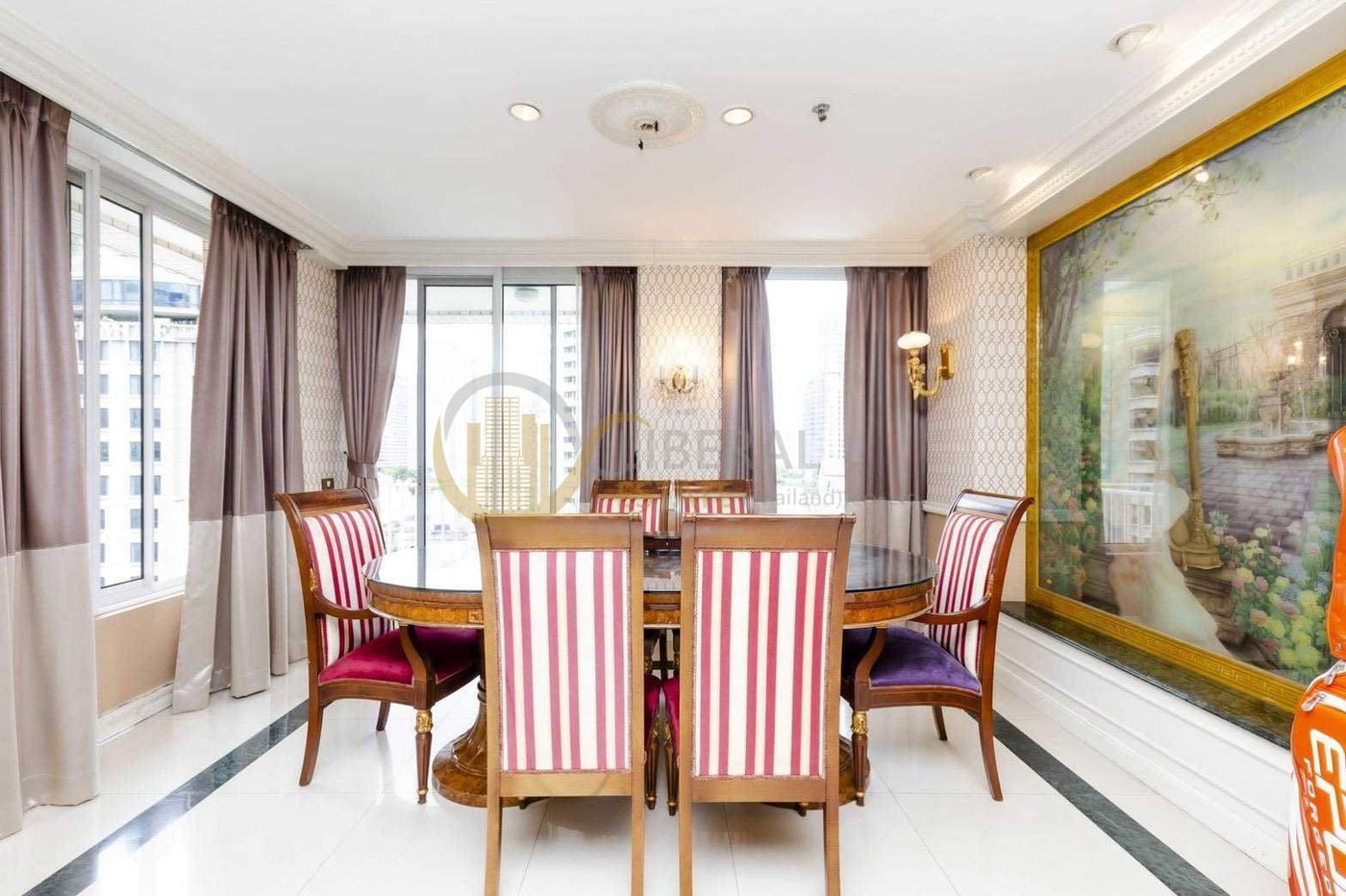 รูป LTH2966 – Langsuan Ville FOR SALE 2 beds 3 baths size 242 Sq.M. Nearby BTS Chit Lom station ONLY 40 MB - รูปที่ 3/8