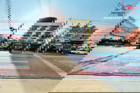 ขายอาคารพาณิชย์ 4ชั้น 35ตรว.ติดถนนประชาอุทิศ 90 ทุ่งครุ หน้าหมู่บ้านวิเศษสุขนคร 16