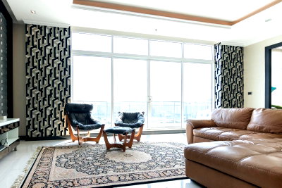 คอนโดให้เช่า : LTH4511 – Penthouse at Supalai Wellington FOR RENT 4 beds size 250 Sq.M. Nearby MRT Thailand Cultural Centre station ONLY 120k/Month