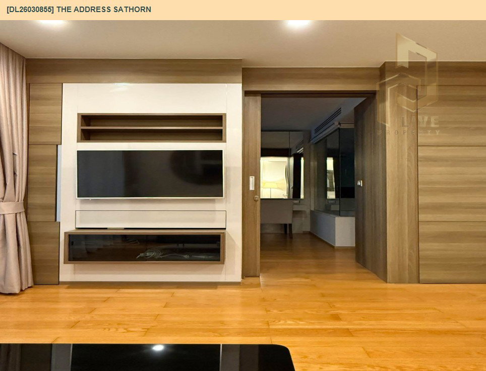รูป DL26030855 ขายคอนโด ดิ แอดเดรส สาทร (The Address Sathorn) ใกล้ BTS เซ็นต์หลุยส์ พร้อมเข้าอยู่ โทรด่วน 0653619502 LineID @897iyzll - รูปที่ 5/11