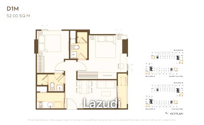 Condos for sale : 2 Bedrooms 52 SQ.M Life Sathorn-Narathiwas 22