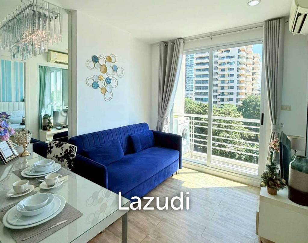 รูป คอนโด 29 ตร.ม. ชั้น 6 วิวเมืองและทะเล ย่านหนองปรือ พัทยา - รูปที่ 6/15