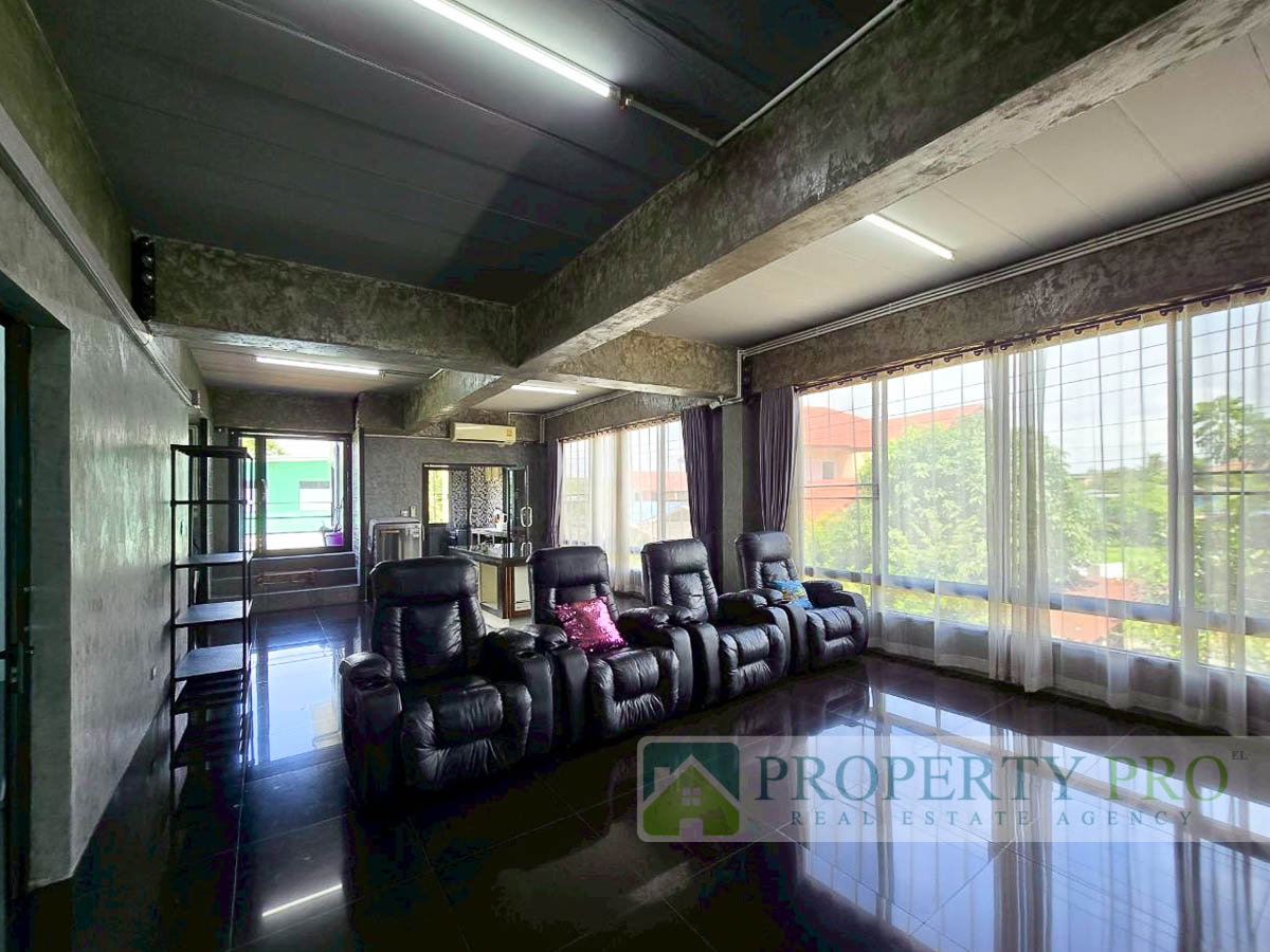 รูป ให้เช่า บ้าน รังสิต คลองหลวง บ้านเดี่ยว 3 ชั้น 5 ห้องนอน ขนาด 100 ตรว 471 ตรม รีโนเวทใหม่ Loft Style เฟอร์นิเตอร์ครบ ใกล้ มหาวิทยาลัย : EL26R-006 - รูปที่ 25/47