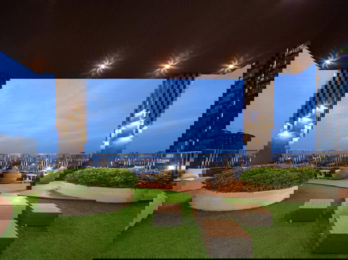 รูป ให้เช่าคอนโด พร้อมเข้าอยู่ Metro Sky Prachachuen ตึก C ชั้น 18 ติด SRT บางซ่อน พิเศษ!! มีเครื่องล้างจาน  มี INTERNET ในห้อง + NETFLIX - รูปที่ 15/16