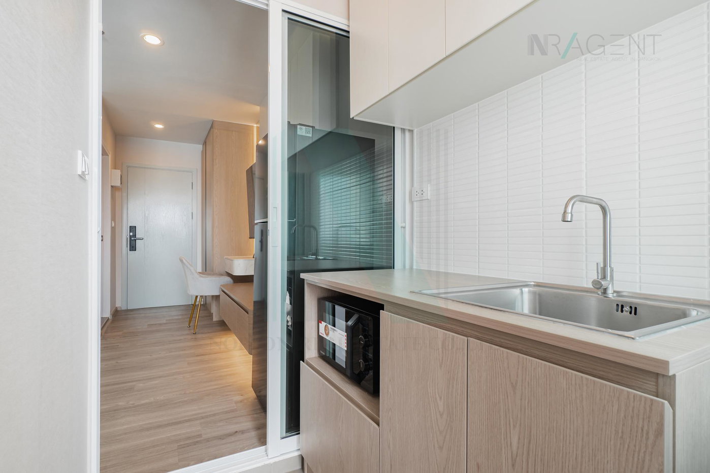 รูป 🚩 ให้เช่าคอนโด รีเจ้นท์ โฮม บางนา อาคาร A ชั้น 31 สตูดิโอ ขนาด 28 ตรม ใกล้ BTS บางนา - รูปที่ 8/8