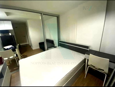 คอนโดให้เช่า : ให้เช่าคอนโด เดอะ คริส รัชดา 17 อาคาร 7 ชั้น 6 1 ห้องนอน ขนาด 24 ตรม ใกล้ บิ๊กซี  เอ็กซ์ตร้า รัชดา