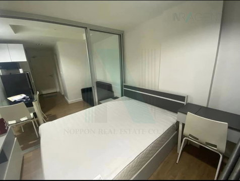 For rent condo THE KRIS RATCHADA 17 Building 7, Floor 6,1 bed room, Room size 24 sqm