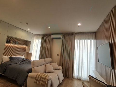For Rent Condo THE NICHE PRIDE THONGLOR - PHETCHABURI Building 1, Floor 10,Studio, Room size 35 sqm