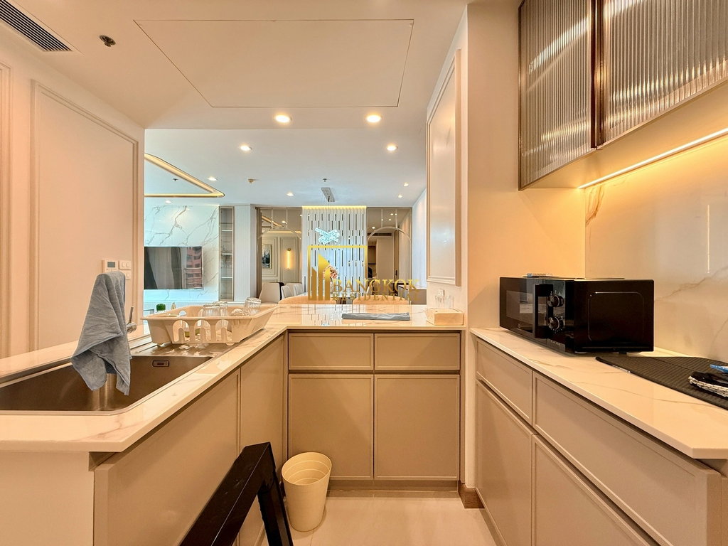 รูป The Royal Saladaeng | Beautiful 3 Bed Condo For Rent in Silom - BR61239CD - รูปที่ 10/39