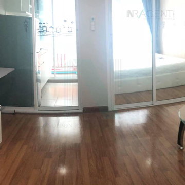 ให้เช่าคอนโด รีเจ้นท์ ออร์คิด ตลาดพลู อาคาร A ชั้น 5 1 ห้องนอน ขนาด 30.00 ตรม ใกล้ BTS ตลาดพลู