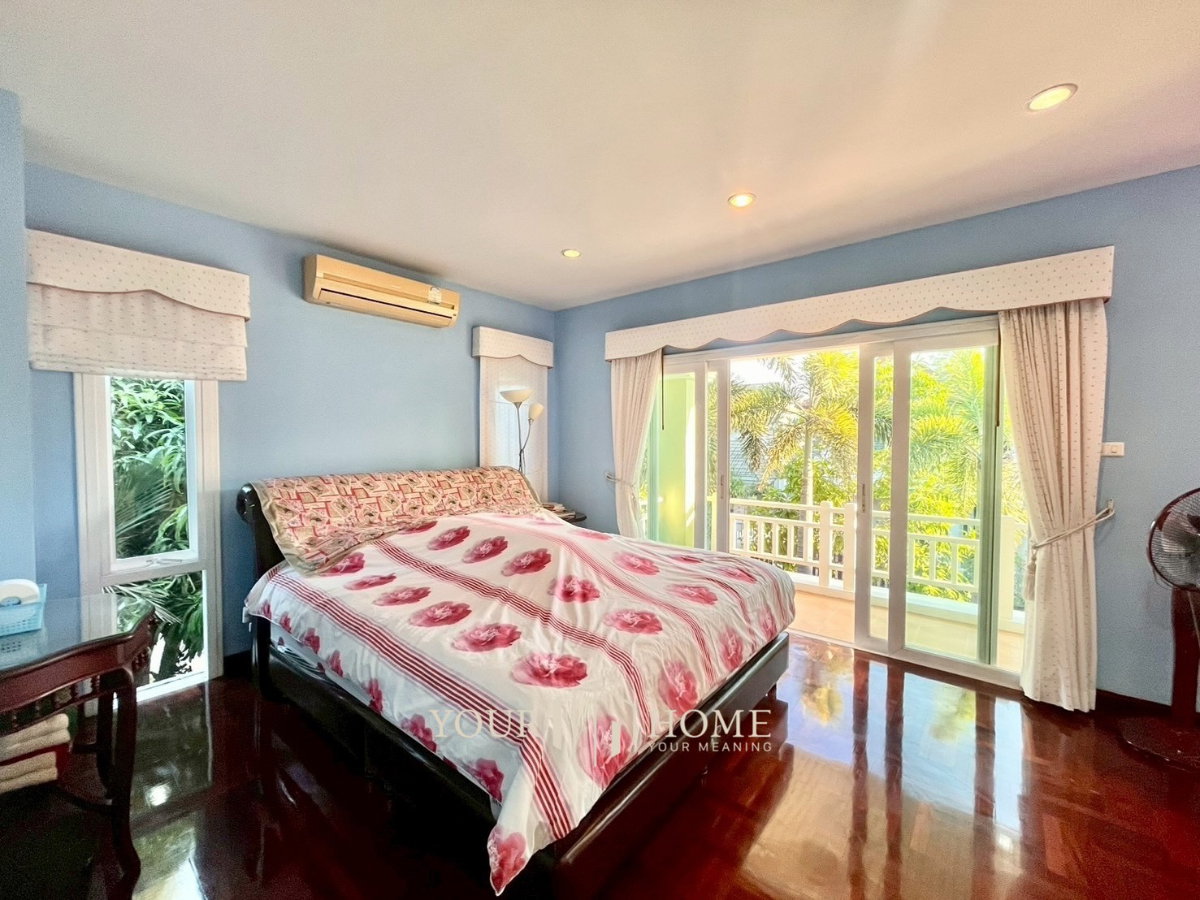 รูป ✨ ปล่อยเช่าบ้านติดทะเลบางแสน! Casaluna 4 นอน 4 น้ำ – ความเป็นส่วนตัวระดับ 5 ดาว - รูปที่ 9/20