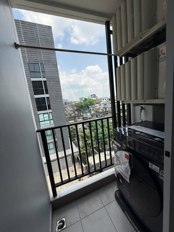 รูป ให้เช่าคอนโด ไรย์ ตลาดพลู อาคาร A ชั้น 5 1 ห้องนอน ขนาด 30 ตรม ใกล้ เดอะมอลล์ ท่าพระ - รูปที่ 7/8