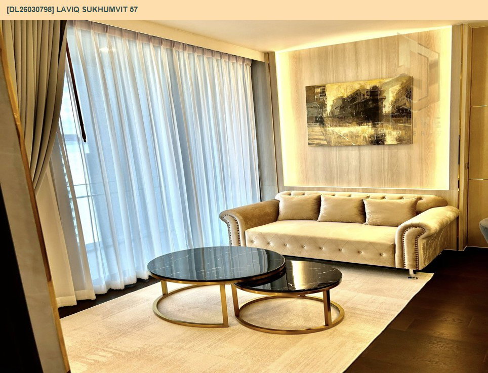 รูป DL26030798 ให้เช่าคอนโด ลาวีค สุขุมวิท 57 (LAVIQ Sukhumvit 57) ใกล้ BTS ทองหล่อ พร้อมเข้าอยู่ โทรด่วน 0800343450 LineID @655ebbvc - รูปที่ 3/8
