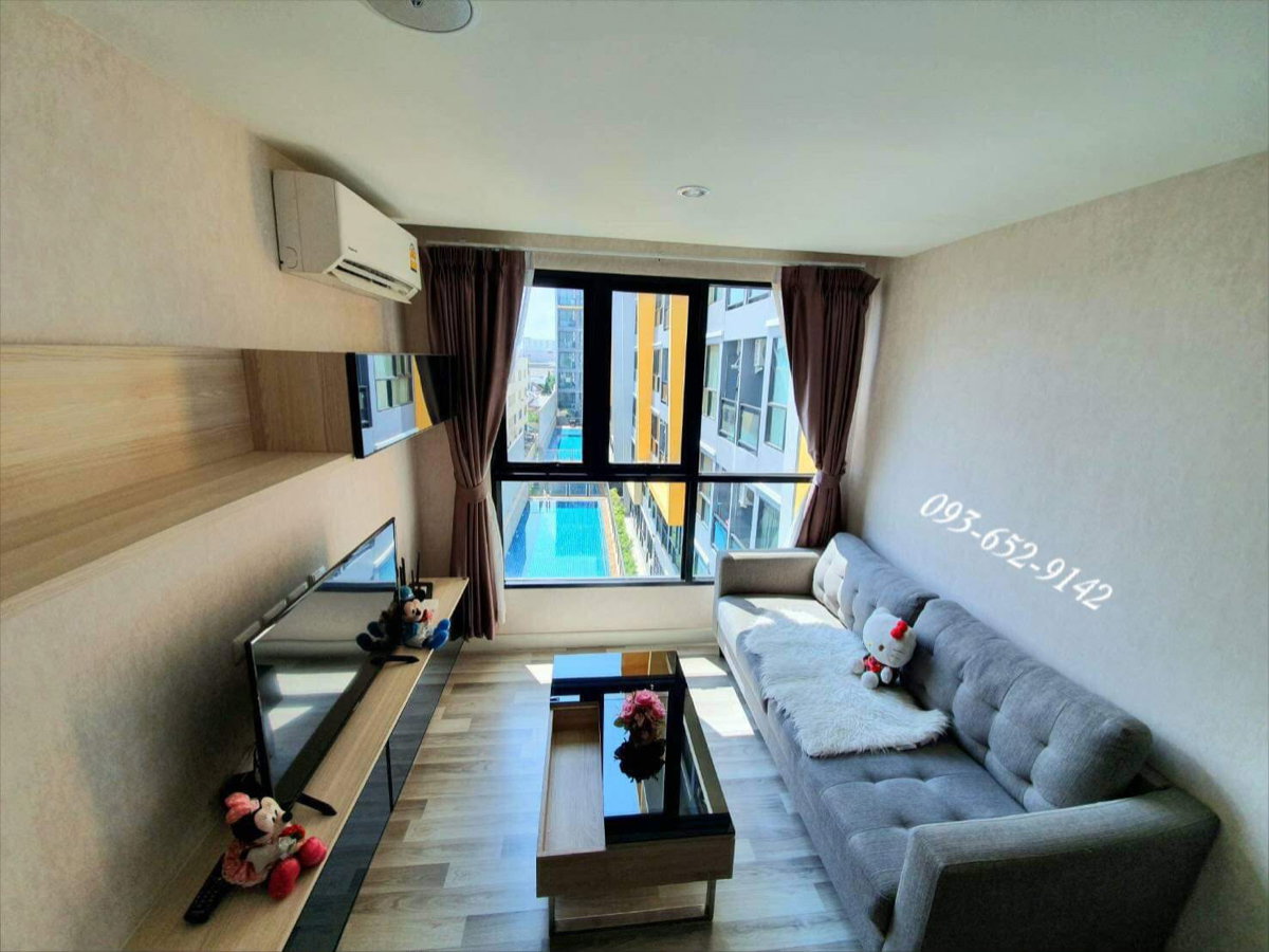 รูป 🍁🍁🍁 ให้เช่าคอนโด The Cube ประชาอุทิศ (( 40 ตรม / 9999 ต่อเดือน / ห้องมุม กว้างมาก / วิวสระว่ายน้ำ )) ห่างจากม. บางมด 250 ม - รูปที่ 7/14