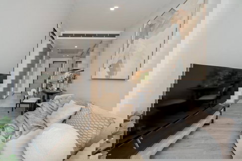 🔥 ขายด่วน !! The Crest Park Residences, 1 ห้องนอน, 1 ห้องน้ำ, ห้องทิศตะวันออก, ชั้นสูง 33++ !!🔥Code C20250100028 แต่งครบ, ราคาพิเศษ!!📣📣