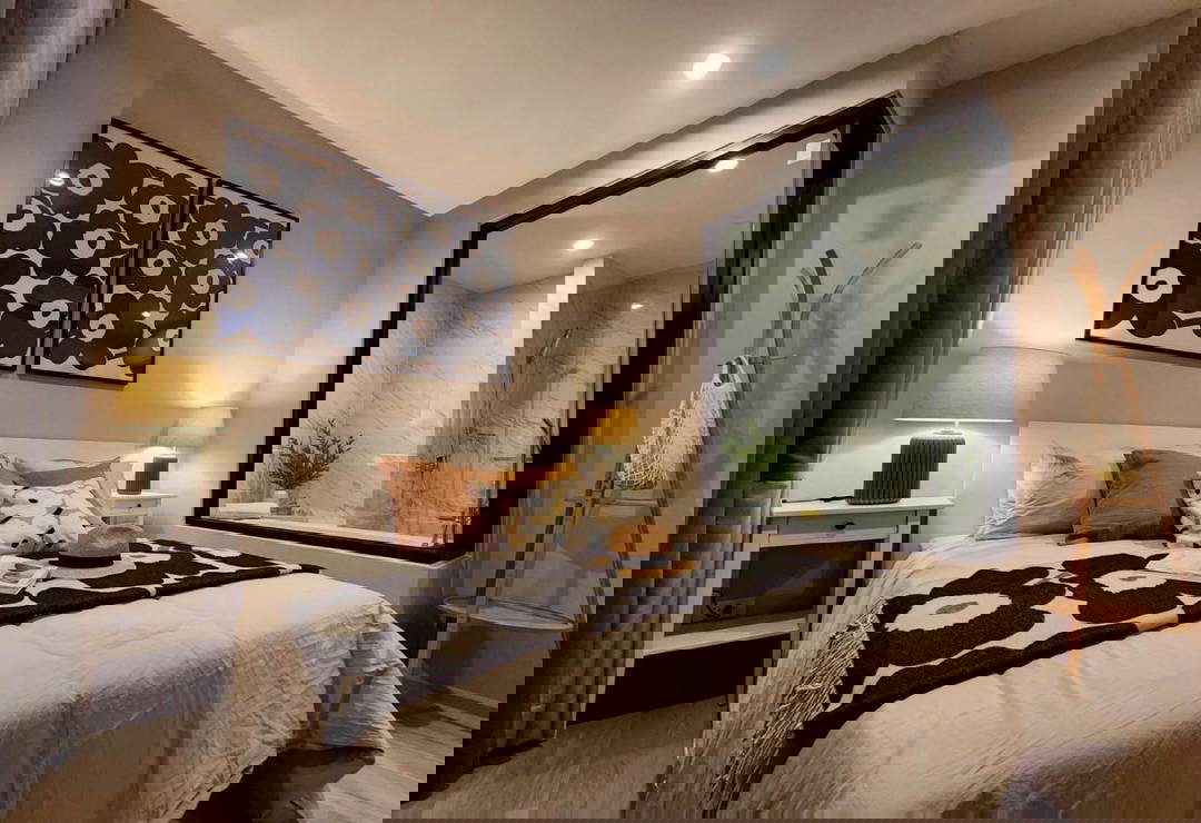 รูป ✅ให้เช่า✅Condo Ideo Mobi Sukhumvit Eastpoint ห้องใหม่ แต่งสวยมาก พร้อมอยู่ค่า - รูปที่ 1/12