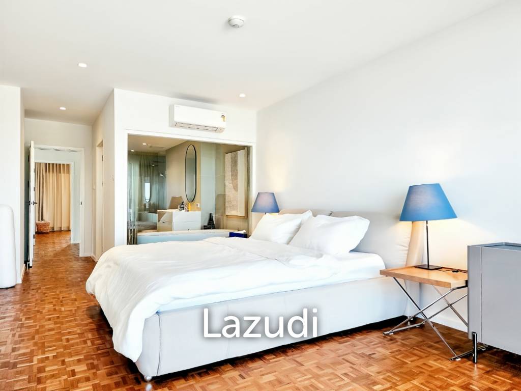 รูป คอนโดหรูริมชายหาดโอเชียนวิว 4 ห้องนอน 3 ห้องน้ำ ในโครงการบ้านทิวคลื่น หัวหิน - รูปที่ 9/13