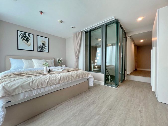 🔥 ด่วนมาก Metro Sky ประชาชื่น พร้อมเข้าอยู่ ห้องใหญ่ 2 ห้องนอน 🔥