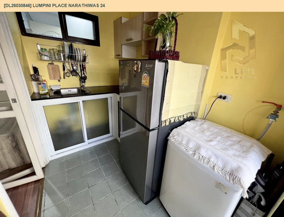 รูป DL26030846 ขายคอนโด ลุมพินี เพลส นราธิวาส 24 (Lumpini Place Narathiwas 24) ใกล้ พร้อมเข้าอยู่ โทรด่วน 0842740999 LineID @523dslwi - รูปที่ 10/14